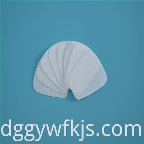White thermal insulation cotton gas mask U-shaped filter cotton